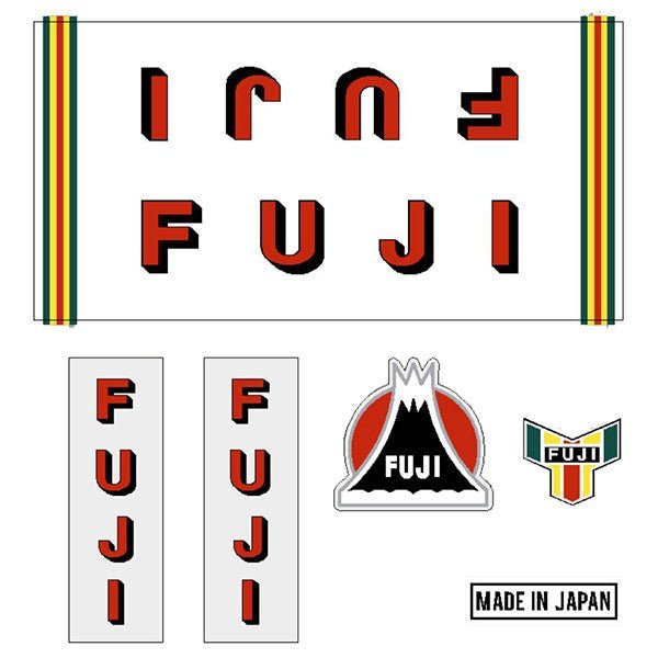 Fuji - BMX decal set - old school bmx - Bmx Products AU