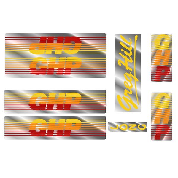 GHP - Gen 1 LONG stripes decal set - old school bmx - Bmx Products AU