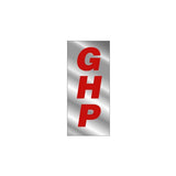 GHP - Red - Seat post decal - old school bmx - Bmx Products AU