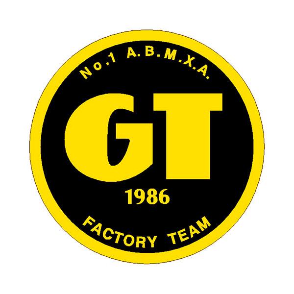 Gt Coin Yellow 1986 Abmxa Decal - Old School Bmx