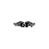 GT - 1987 BMX Wings - BLACK seat clamp decal - Old school bmx - Bmx Products AU