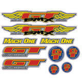 GT - 1994 Mach One - Chrome decal set - Old school bmx - Bmx Products AU