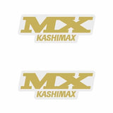 Kashimax - MX Seat decal set - Old school bmx - Bmx Products AU