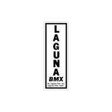 Laguna - BMX Hills Seat tube Black decal - old school bmx - Bmx Products AU