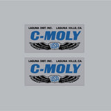 Laguna - Cruiser C - MOLY decals - old school bmx - Bmx Products AU