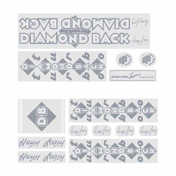Diamond Back - Harry Leary Turbo Db Decal Set Old School Bmx Decal-Set