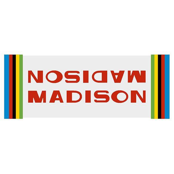Madison - Down Tube Decal Gen2 Red Lettering Old School Bmx