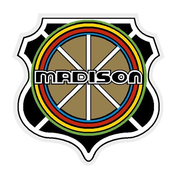 Madison - Head Tube Decal Shield Old School Bmx