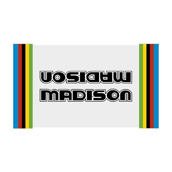 Madison - Down tube decal - Short Gen1 - old school bmx - Bmx Products AU