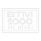 Madison - Top tube decal - BTM2000 WHITE - old school bmx - Bmx Products AU