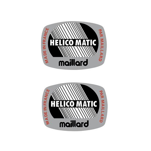 Maillard Helicomatic (PAIR) hub decals - Old school bmx - Bmx Products AU