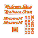 Malvern Star - Magnum Cruiser for chrome frame decal set - old school bmx - Bmx Products AU