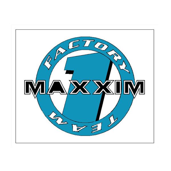 Maxxim - Factory Team Light Blue- Old School Bmx Decal