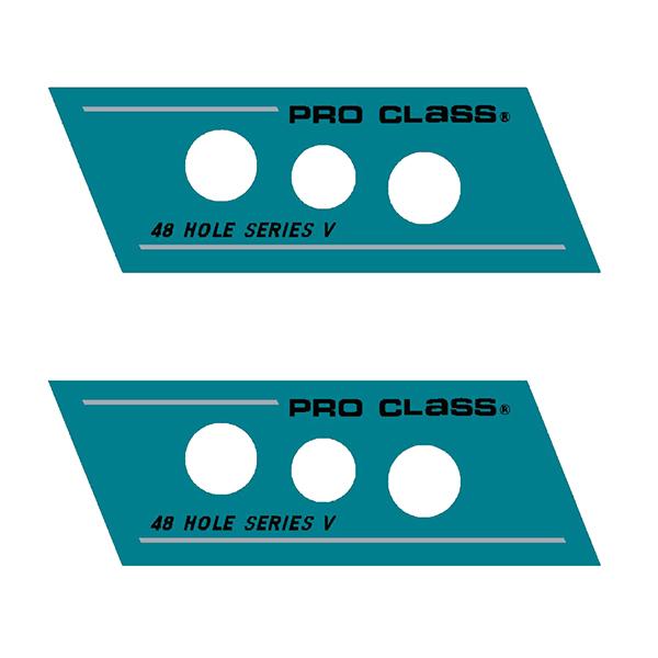 Mongoose Pro Class V Rim Decals - Old School Bmx Decal