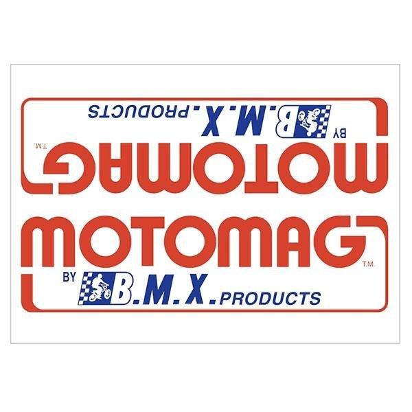 Mongoose - 1975 - 81 MOTOMAG downtube decal - Old school bmx - Bmx Products AU
