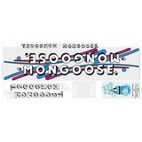 Mongoose - 1986 FS1 Freestyle Decal set - Old school bmx - Bmx Products AU