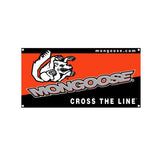 Mongoose - 1998 "CROSS THE LINE" Banner - old school bmx - Bmx Products AU