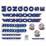 Mongoose - 1998 Hooligan for Black frame - Decal set - old school bmx - Bmx Products AU