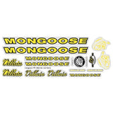 Mongoose - 1999 Villain - for Red frame Decal set - old school bmx - Bmx Products AU