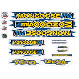 Mongoose - 2000 Villain - for chrome frame - Decal set - old school bmx - Bmx Products AU