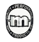 Mongoose - "BMX Products CO" Head tube badge - Black White - Old school bmx - Bmx Products AU