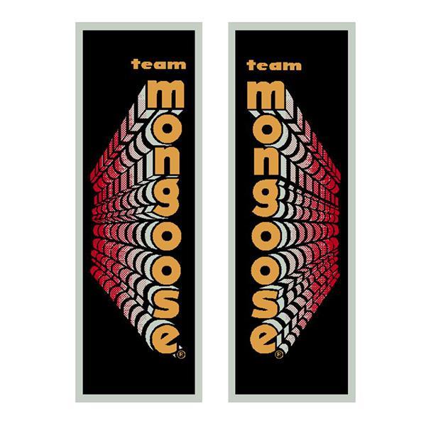 1982-84 Mongoose Prism Fade Fork Decals - Old School Bmx Decal