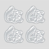 Mongoose - Tuff wheel decals Gen 1 decals - Old school bmx - Bmx Products AU