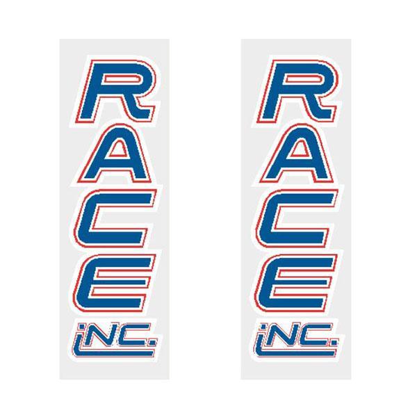 Race Inc - Red White And Blue Fork Decals Old School Bmx Decal