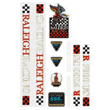 Raleigh - R7000 FS bmx RED on Clear decal set - Old school bmx - Bmx Products AU