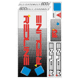 Redline - 1985 600C for white frame Decal set - Old school bmx - Bmx Products AU