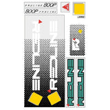 Redline - 1985 800P for Teal frame Decal set - Old school bmx - Bmx Products AU