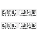 Redline - Early Fork WHITE Chatsworth decals - Old school bmx - Bmx Products AU