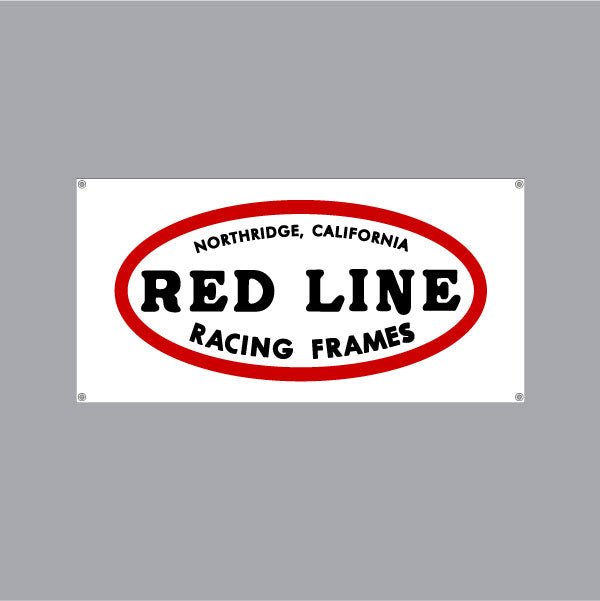 Redline - Northridge Banner - old school bmx - Bmx Products AU