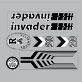 Roadmaster - Invader - decal set - Old School BMX - Bmx Products AU