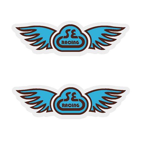 Se Racing - Bar And Seatpole Decal Set Old School Bmx
