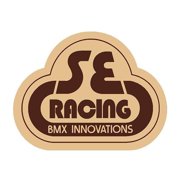 SE Racing - 80'S Head tube decal - Gen 1 BROWN - Old school bmx - Bmx Products AU