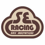 SE Racing - 80'S Head tube decal - Gen 2 BROWN & TAN - Old school bmx - Bmx Products AU