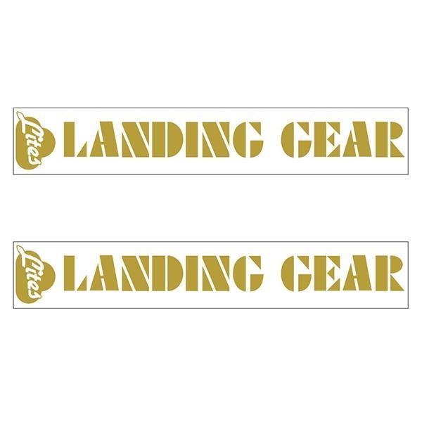 SE Racing - 80'S LANDING GEAR LITES fork decals - GOLD - Old school bmx - Bmx Products AU
