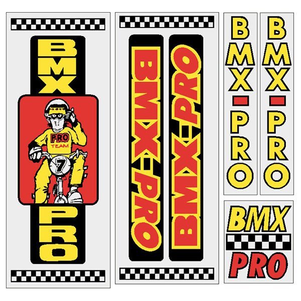 Seriprint - BMX - PRO decal set - old school bmx - Bmx Products AU