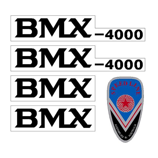 Shimano 4000 BMX decal set - old school bmx - Bmx Products AU