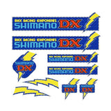 Shimano - DX BMX PRISM decal set - old school bmx - Bmx Products AU