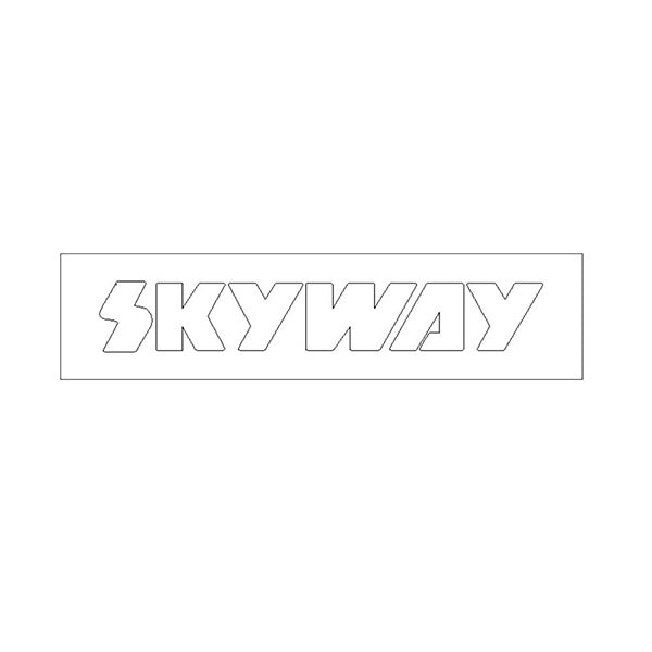 Skyway - Stem STENCIL - Gen 1 decal - old school bmx - Bmx Products AU