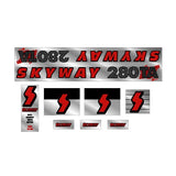 Skyway TA280 "Splash" - decal set - old school bmx - Bmx Products AU