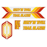 Sportsworld Trail Blazer - decal set - Old school bmx - Bmx Products AU