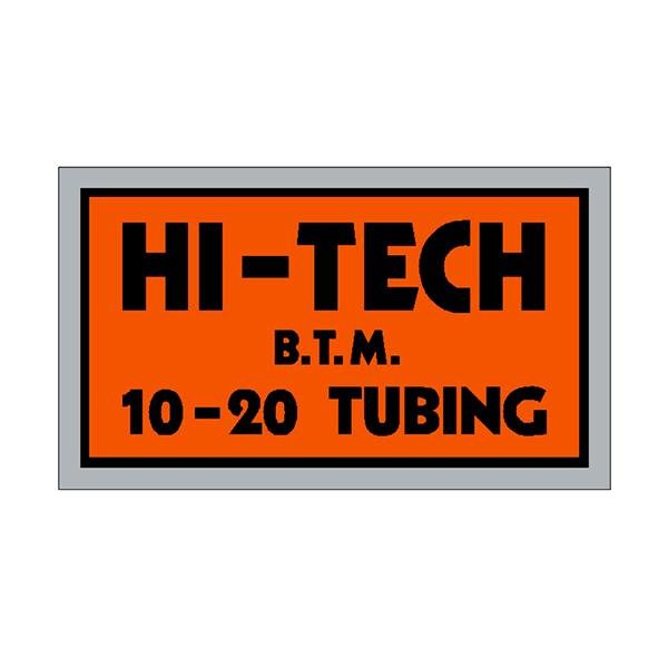 Suparoo - HI - TECH TUBING decal - old school bmx - Bmx Products AU