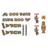 Suparoo SMX decal set - old school bmx - Bmx Products AU