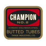 Tange - Butted tubes 2 seat tube decal - old school bmx - Bmx Products AU