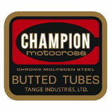 Tange - Butted tubes seat tube decal - old school bmx - Bmx Products AU