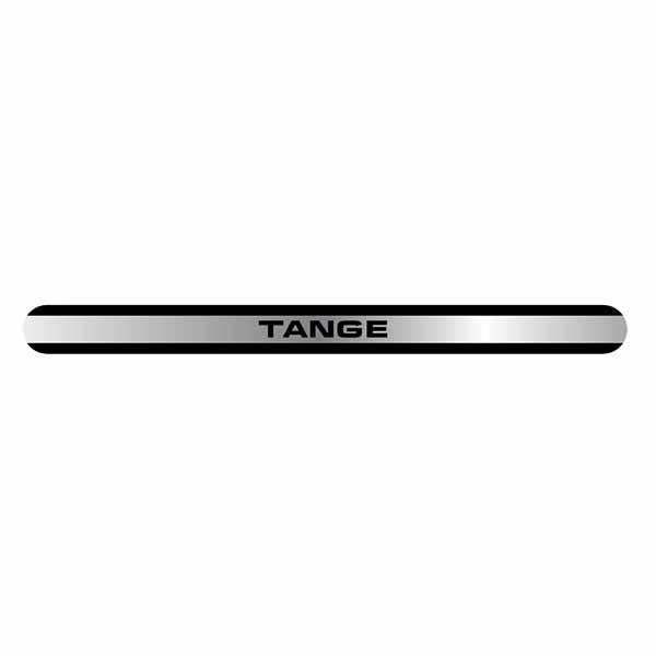 Tange - Black Bands Seat Clamp Decal Old School Bmx