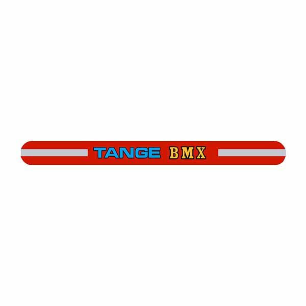 Tange - Bmx Red Seat Clamp Decal Old School Bmx